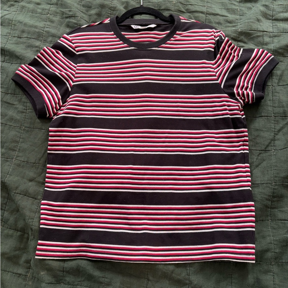 Mr Turk medium striped knit tee shirt
